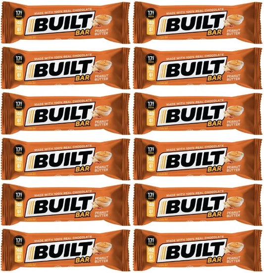 Built Bar - Peanut Butter - 12 Bars