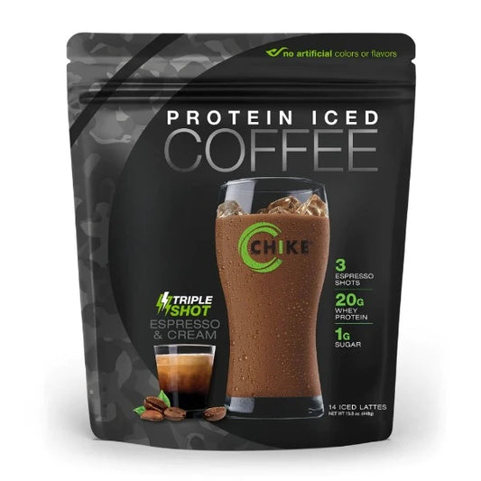 Chike High Protein Iced Coffee - Triple Shot Espresso and Cream