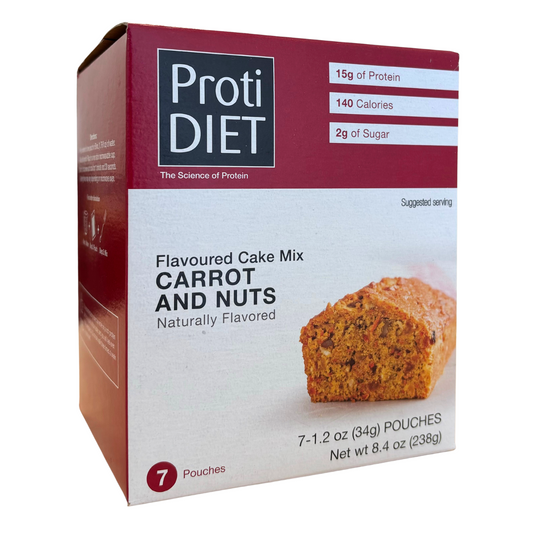 ProtiDiet - Carrot and Nuts Cake Mix - 7/Box