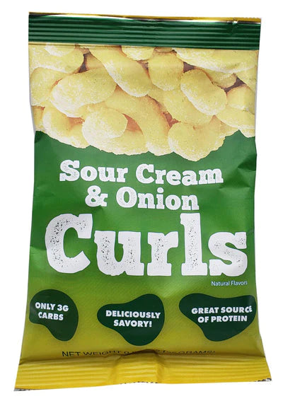 ProteinWise - Sour Cream & Onion Curls - 1 Bag