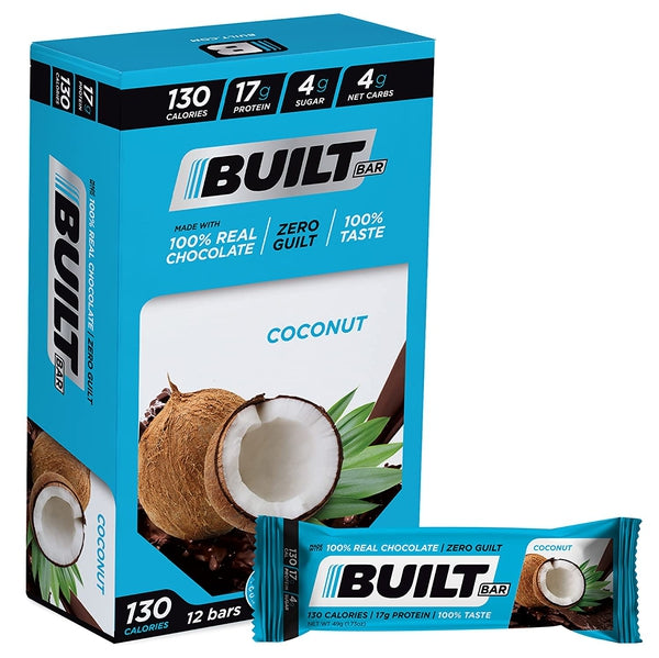 Built Bar - Coconut - 12/Box