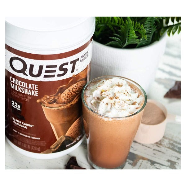 Quest High Protein Powder - Chocolate Milkshake - 1.6 LB