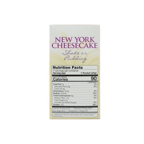 ProteinWise - New York Cheesecake Shake or Pudding - 7/Box