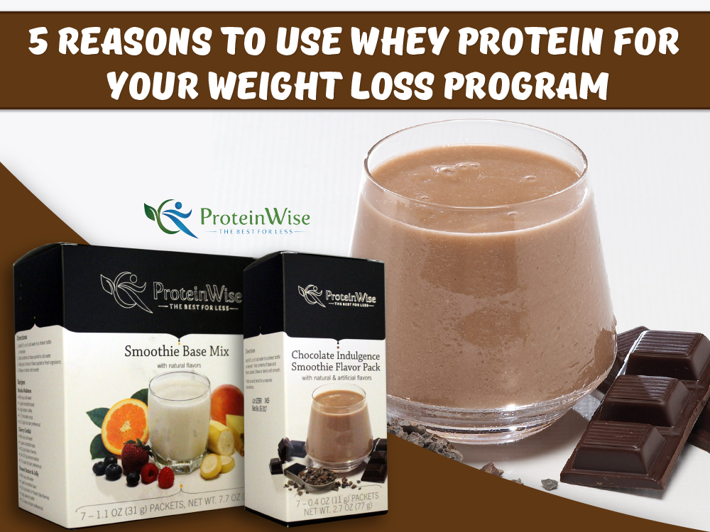 5 Reasons to Use Whey Protein for Your Weight Loss Program