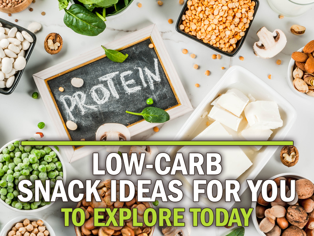 Low-Carb Snack Ideas for You to Explore Today