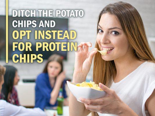 Ditch the Potato Chips and Opt Instead for Protein Chip