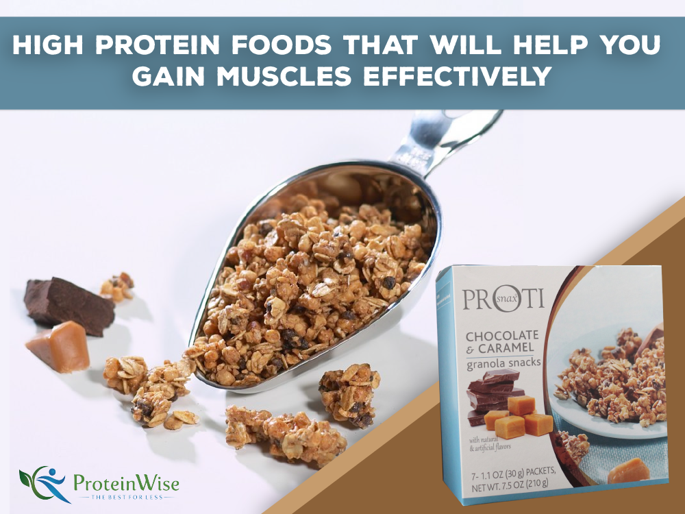 High Protein Foods That Will Help You Gain Muscles Effectively