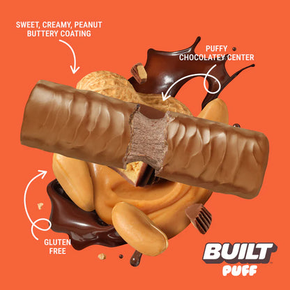 Built High Protein Puff - Peanut Butter Cup - 1 Bar