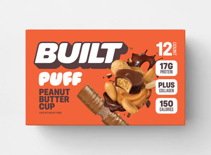Built High Protein Puff - Peanut Butter Cup - 12/Box