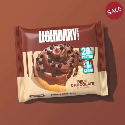 Legendary Foods - Sweet Roll - Milk Chocolate - Single