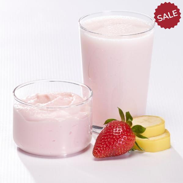 Pudding/Shakes - ProteinWise - Strawberry Banana Shake or Pudding Mix  - 7/Box - ProteinWise