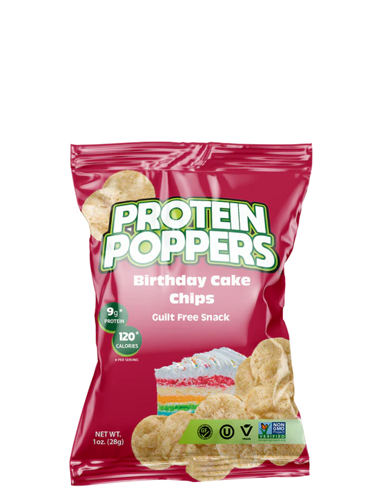 Protein Poppers - Birthday Cake - 1 Bag