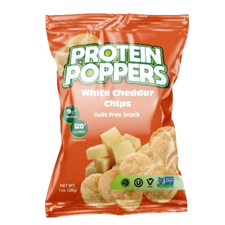 Protein Poppers - White Cheddar - 1 Bag