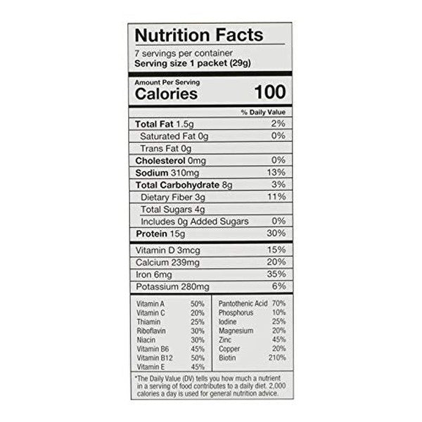 ProteinWise - Chocolate Salted Caramel Meal Replacement Shake or Pudding - 100 Calorie - 7/Box