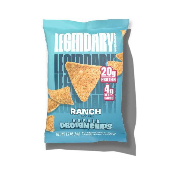 Legendary Foods - Popped Protein Chips - Ranch - 1 Bag
