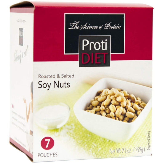ProtiDiet - Roasted & Salted Soy Nuts - 7/Box