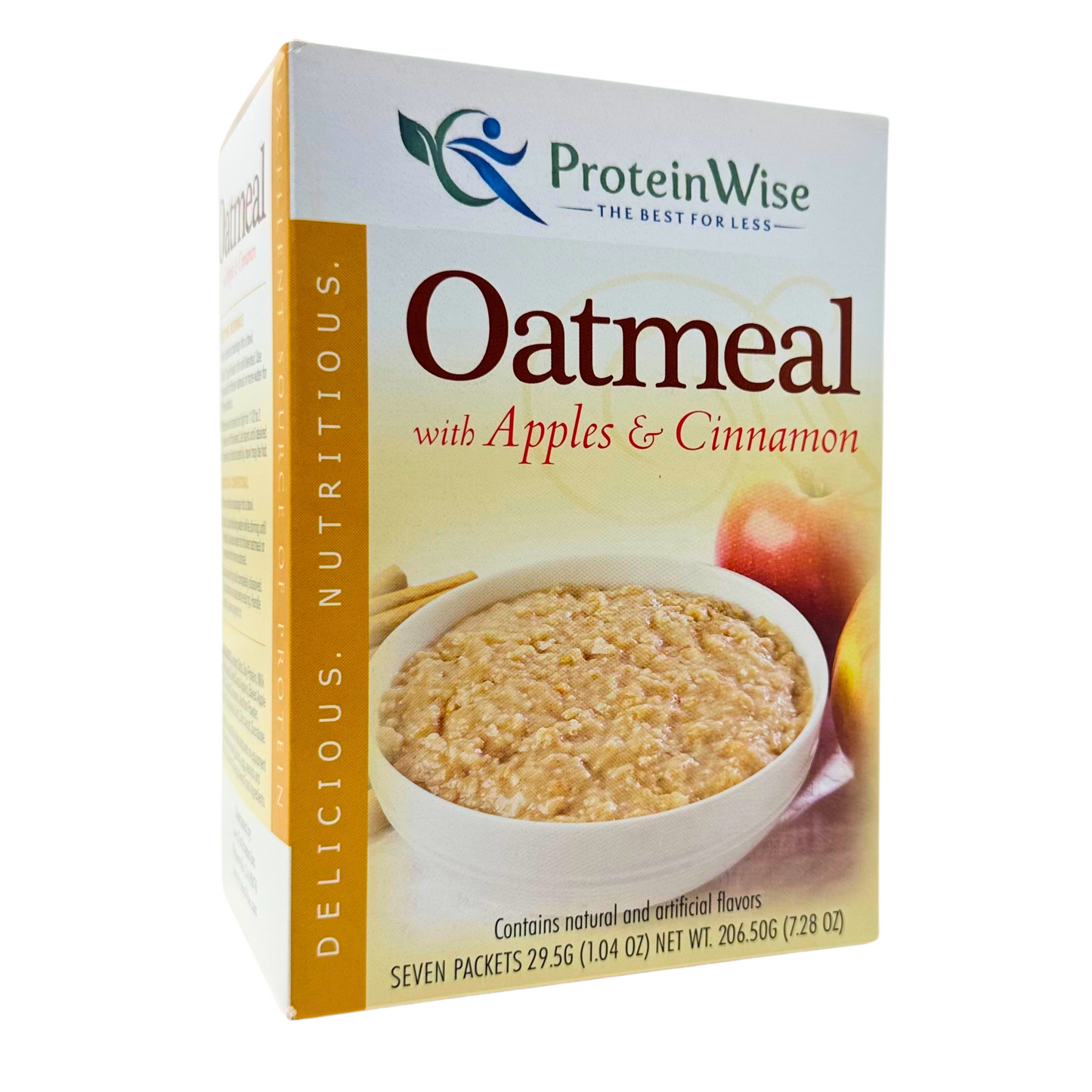 ProteinWise - Apple Cinnamon Protein Oatmeal - 7/Box