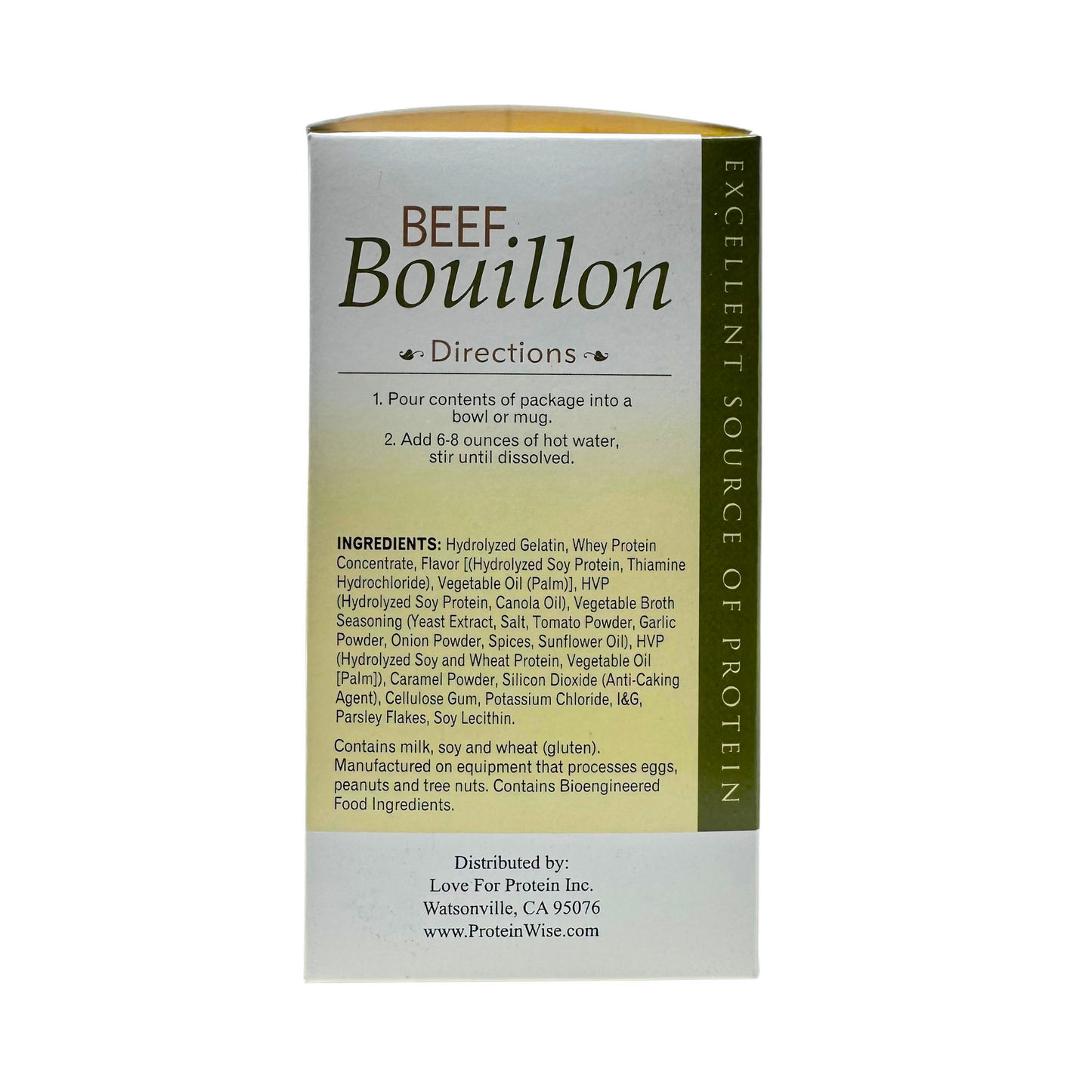 ProteinWise - Beef Bouillon Protein Soup - 7/Box