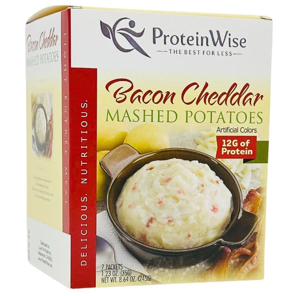 Proteinwise - Bacon Cheddar Mashed Potatoes - 7/Box