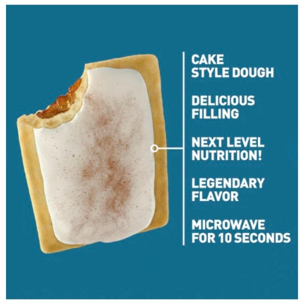 Legendary Foods - Brown Sugar Cinnamon - Tasty Pastry - 10 Pack