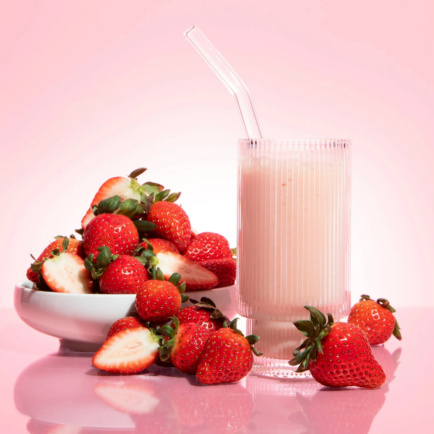 BioCare - 30g GLP-1 Support Beverage - Strawberries & Cream - 14/Box