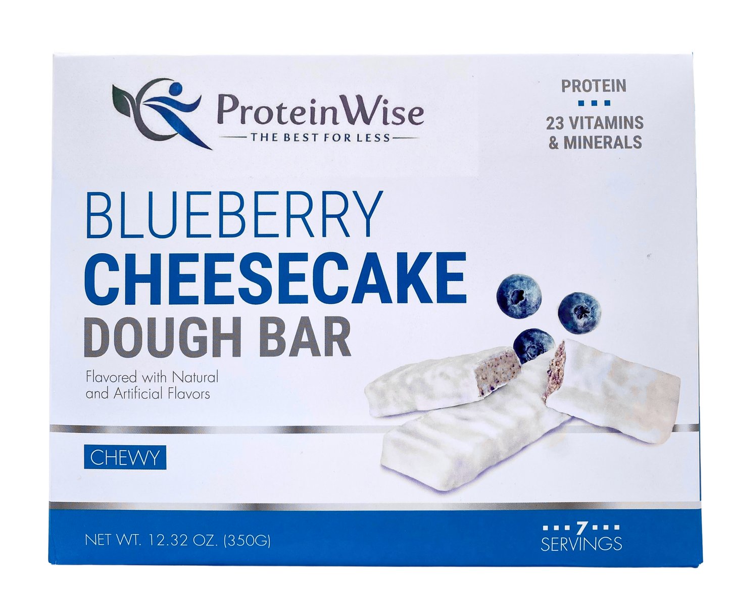 ProteinWise - Blueberry Cheesecake Dough Bar - 7/Box