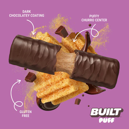 Built High Protein Puff - Churro - 12/Box