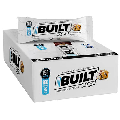 Built High Protein Puff - Cookie Dough Chunk - 1 Bar