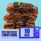 Legendary Foods - Chocolate Cake - Tasty Pastry - 10 Pack