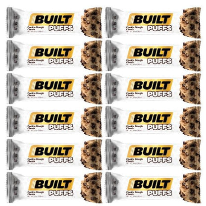 Built High Protein Puff - Cookie Dough Chunk - 12/Box