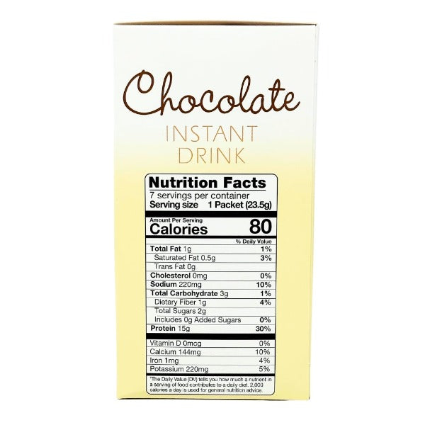 ProteinWise - Chocolate Instant Protein Drink - 7/Box