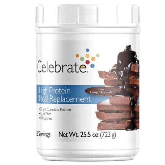 Celebrate - Deep Chocolate Meal Replacement - 15 Servings
