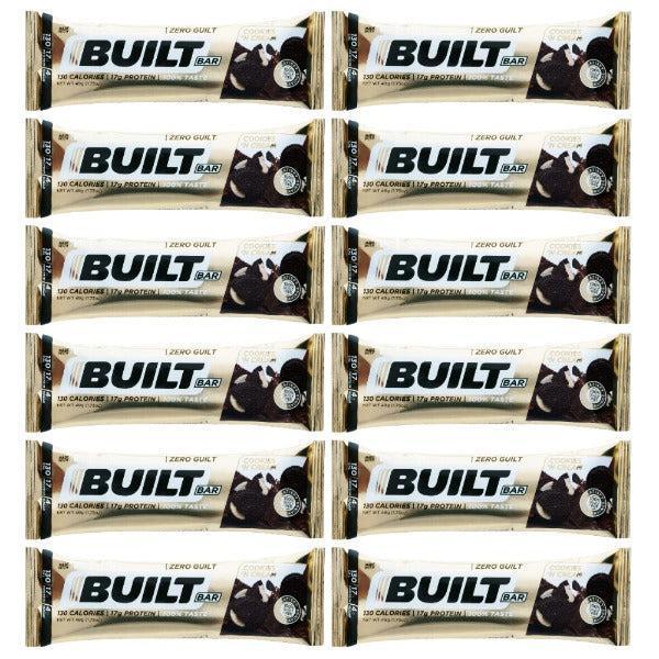 Built High Protein Bar - Cookies 'N Cream - 12/Box