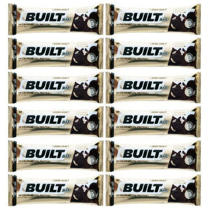 Built High Protein Bar - Cookies 'N Cream - 12/Box