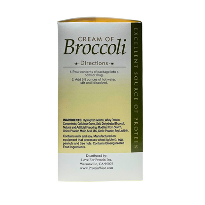 ProteinWise - Cream of Broccoli Protein Soup - 7/Box