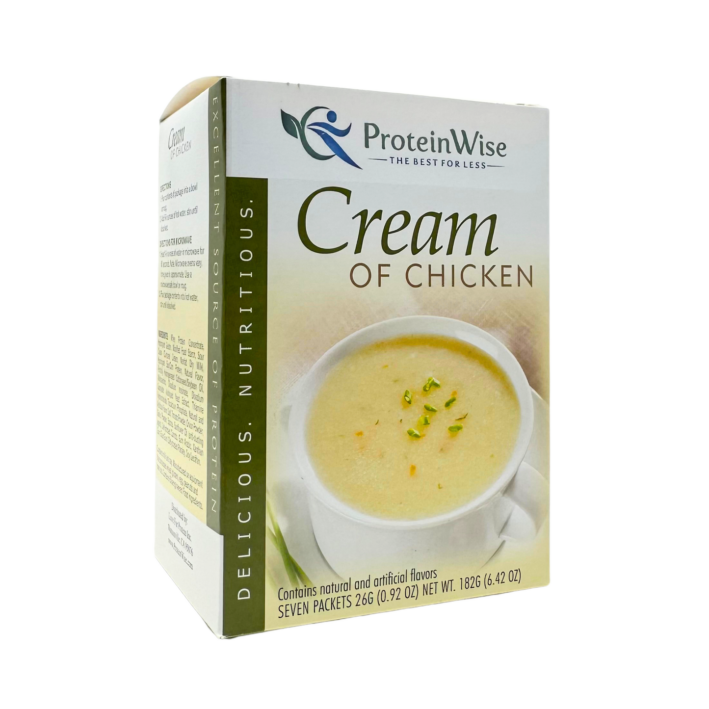 ProteinWise - Cream of Chicken Protein Soup - 7/Box