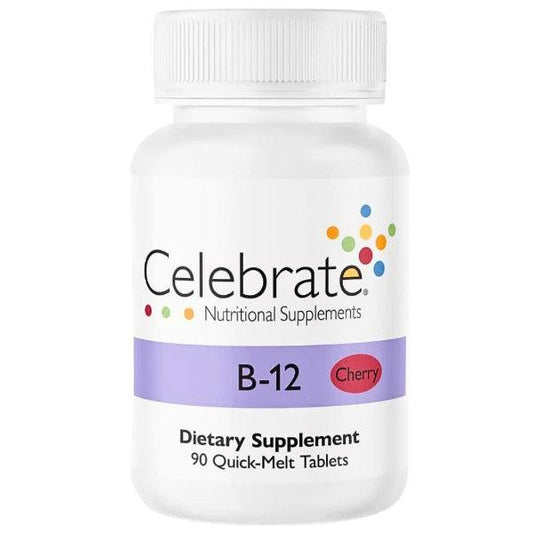 Celebrate Vitamins - B12 Quick Melt - Cherry - 90 Count