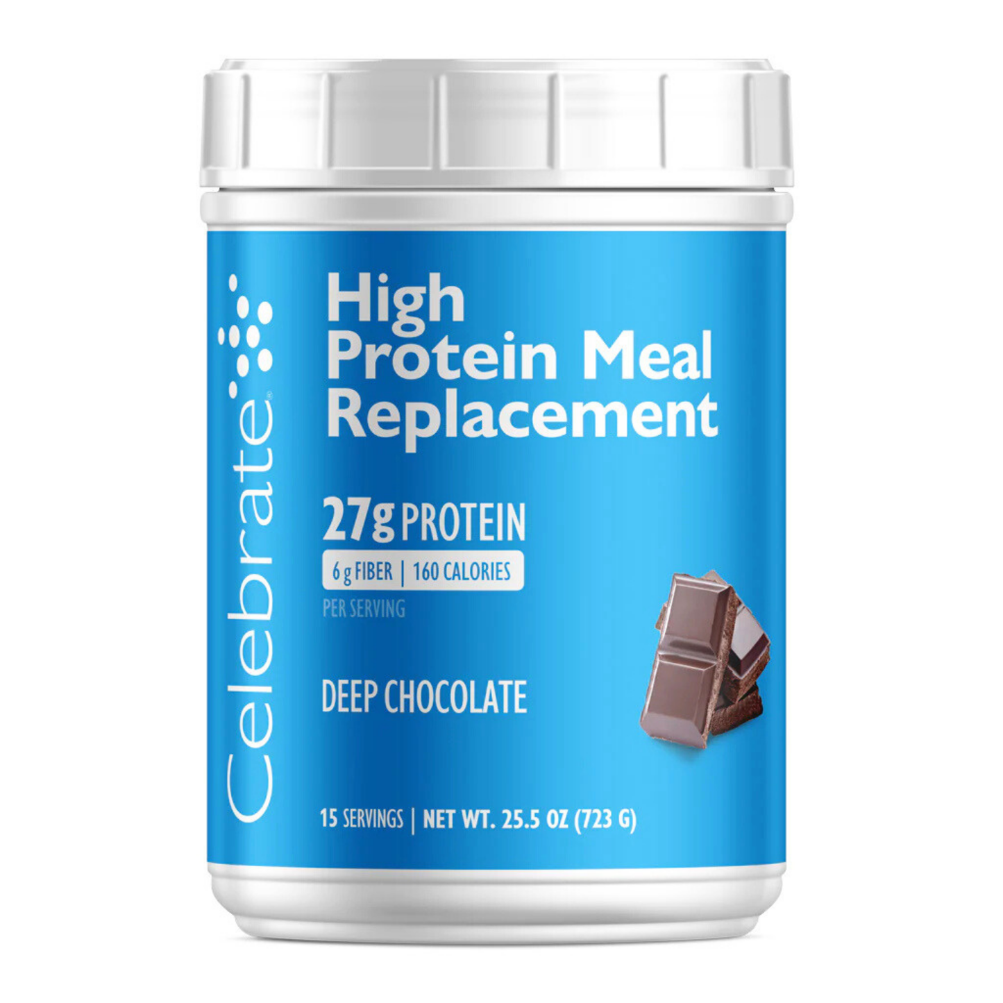 Celebrate - Deep Chocolate Meal Replacement - 15 Servings