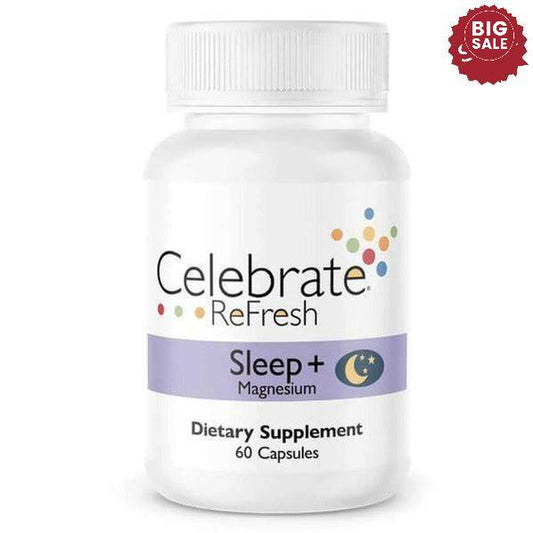 Celebrate Refresh - Sleep Plus Magnesium - 60 Capsules