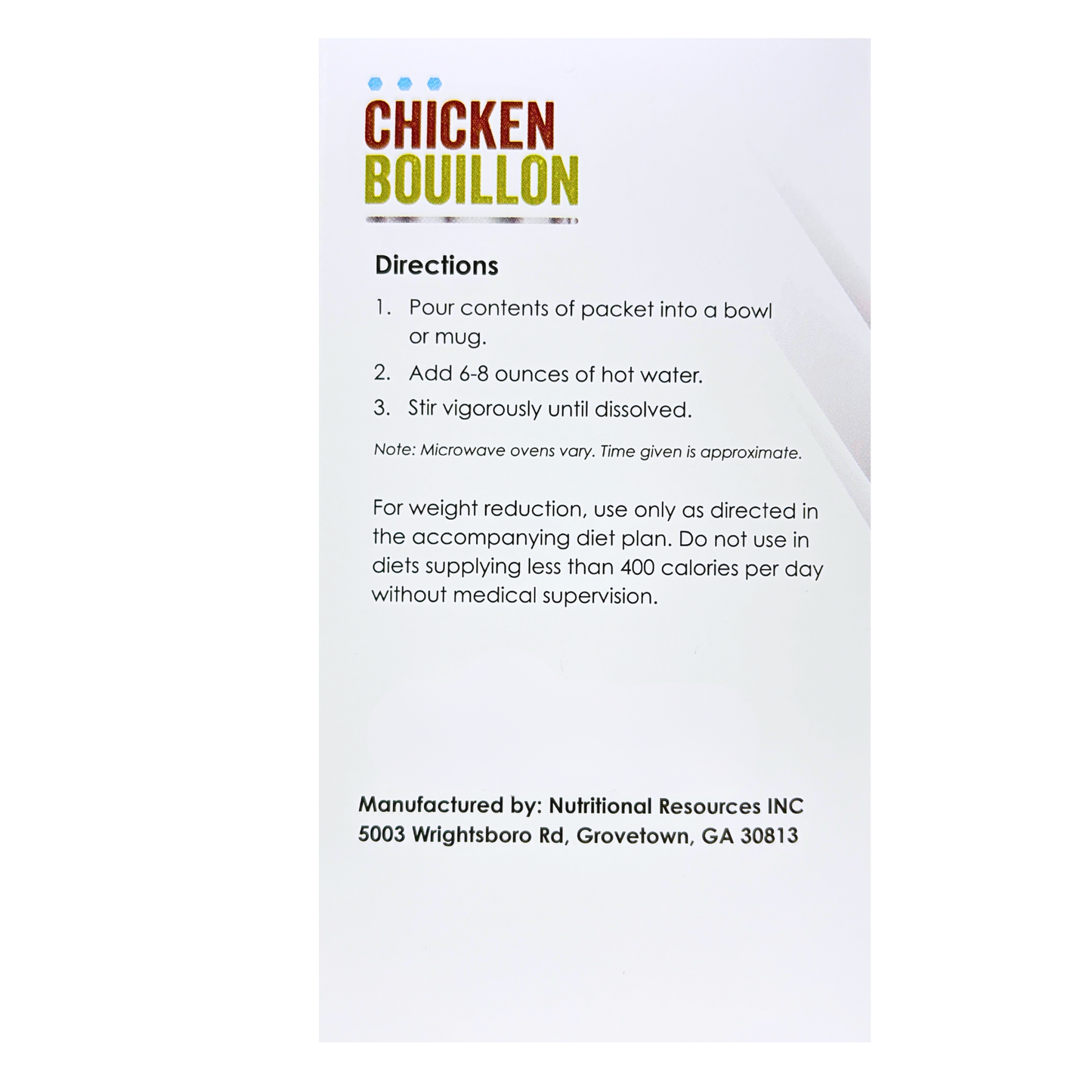 ProteinWise - Chicken Bouillon Protein Soup - 7/Box