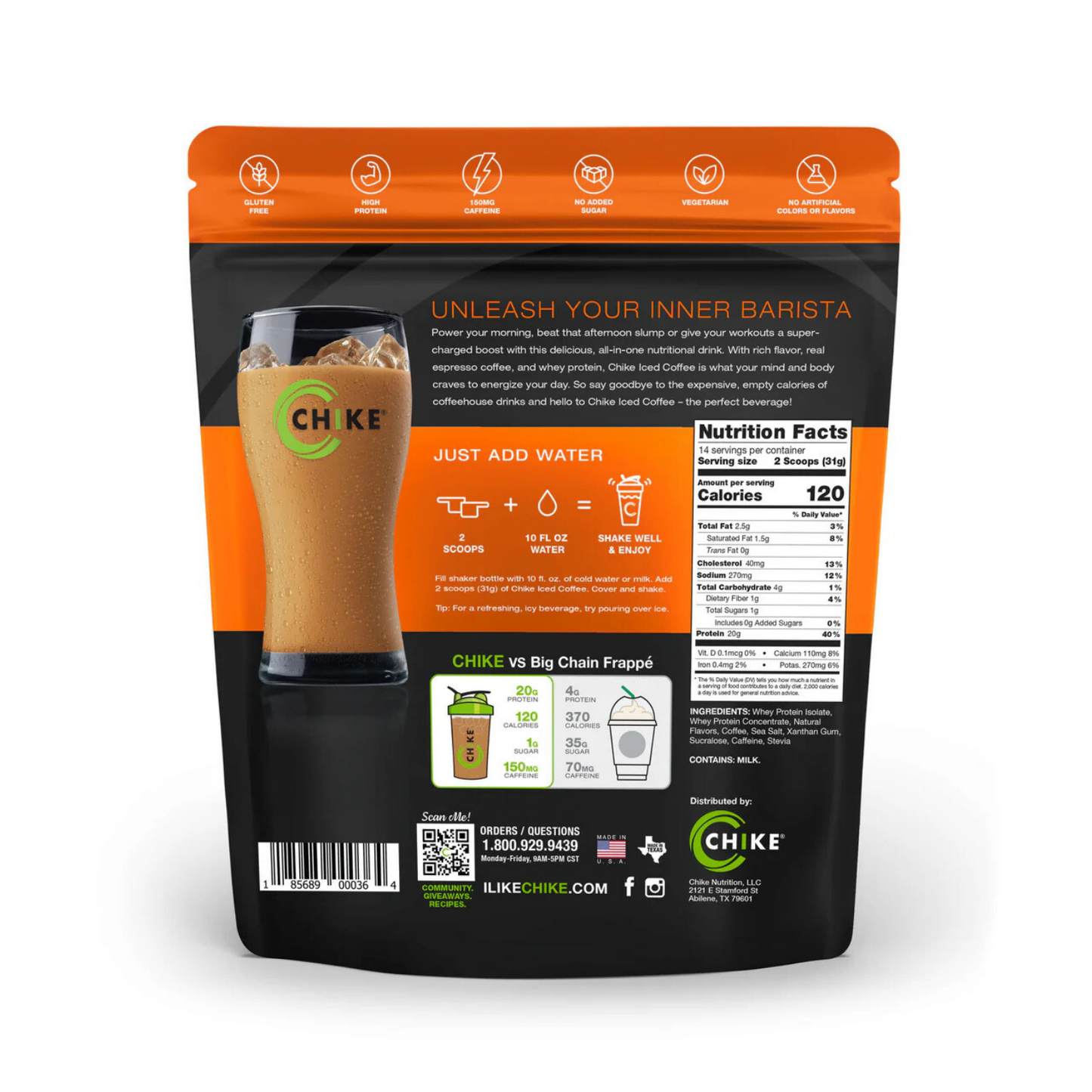 Chike Nutrition High Protein Iced Coffee - Pumpkin Spice