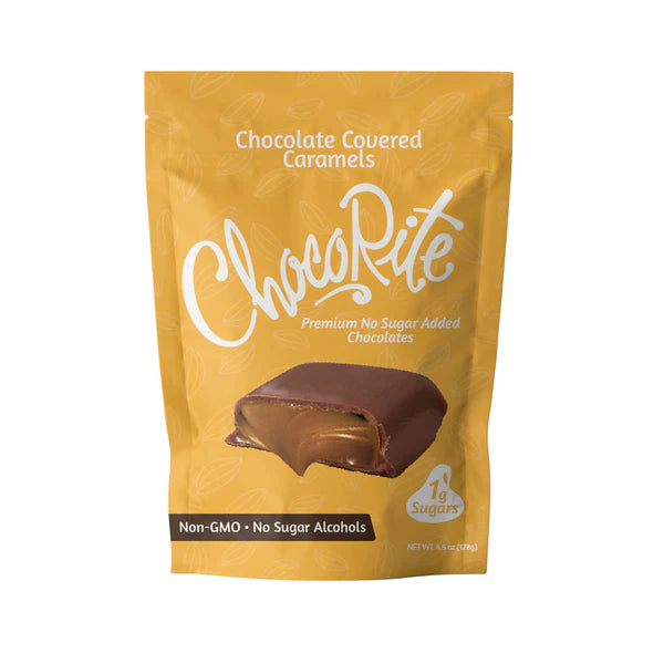 HealthSmart ChocoRite - Chocolate Covered Caramels - Pouches