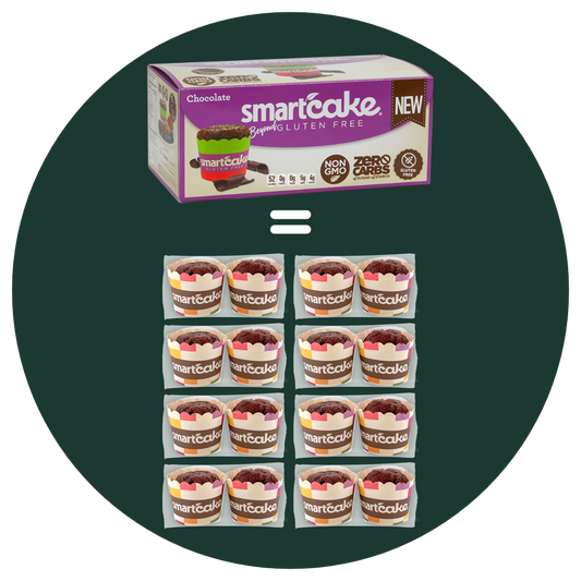 Smartcake - Chocolate - 8 Pack