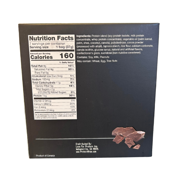 ProteinWise - Chocolate Coated Soy Snacks - 7/Box