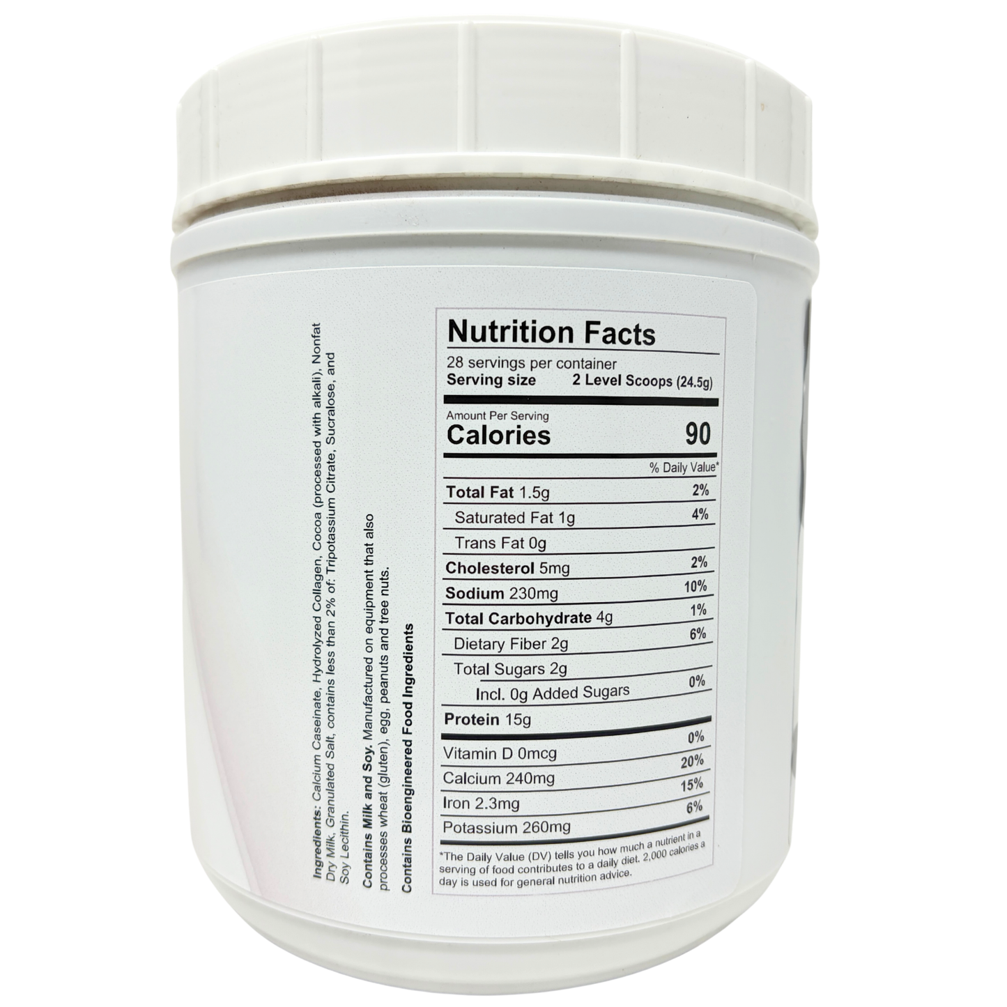 ProteinWise - Chocolate Protein Hot/Cold Drink - 28 Serving Jar