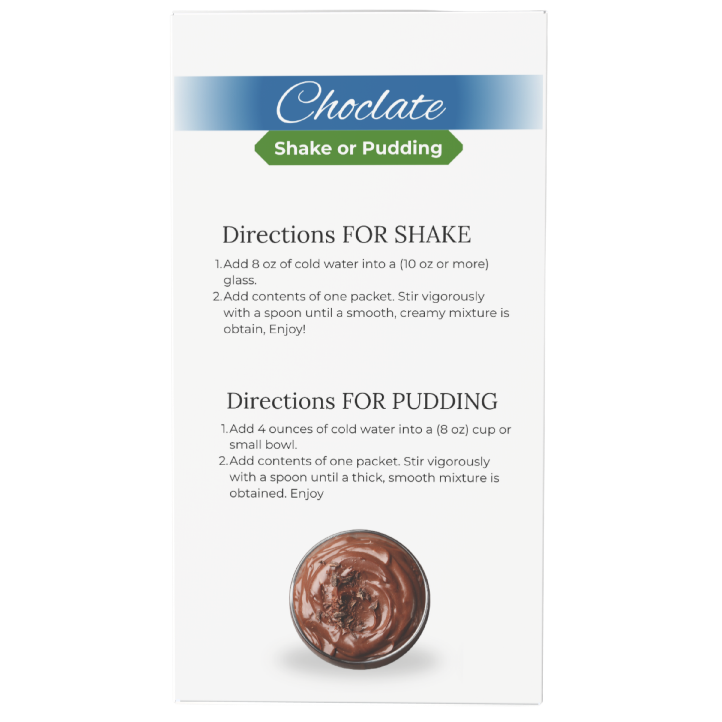 ProteinWise - Chocolate High Protein Shake or Pudding - 7/Box