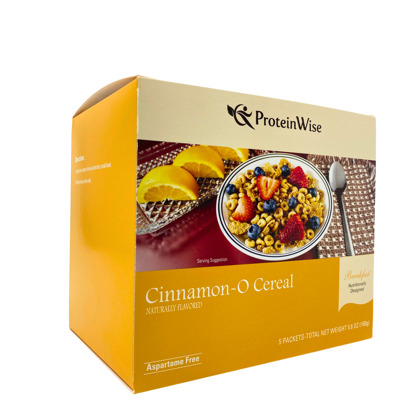 ProteinWise - Cinnamon-O Cereal - 5/Box