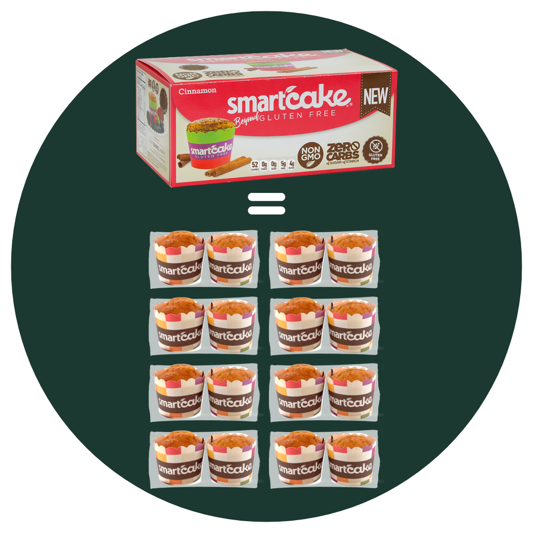 Smartcake - Cinnamon - 8 Pack