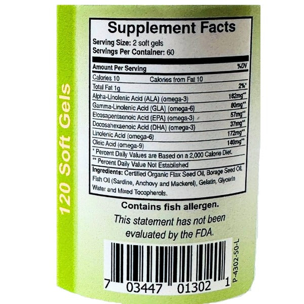 ProteinWise Supplement - Nature's EFA - 120 Capsules