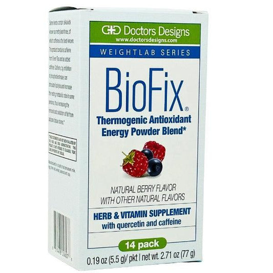 Doctors Designs - BioFix Thermogenic Antioxidant Energy Drink Mix - Berry - 14/Box